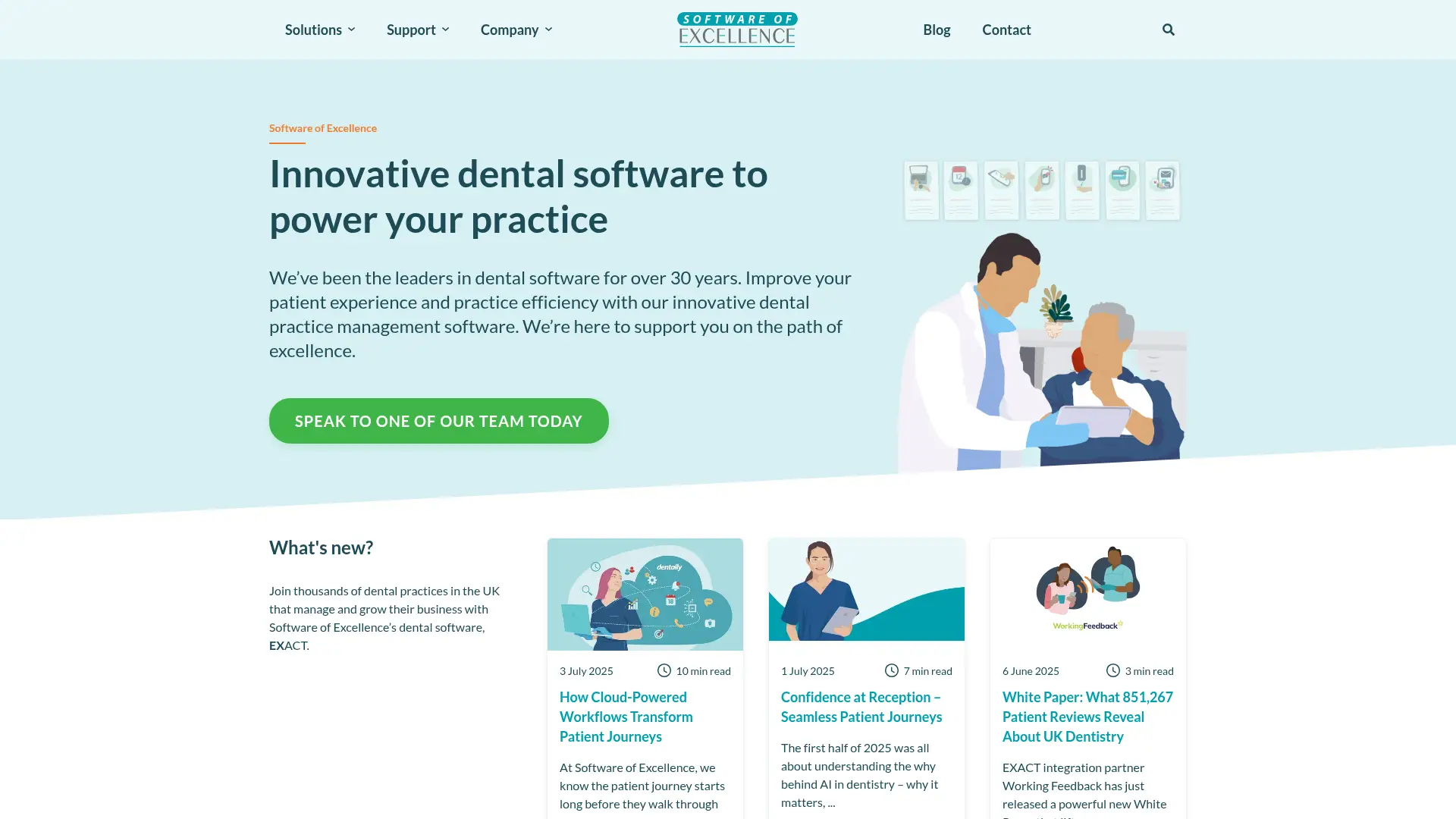 Screenshot of the EXACT homepage as it appeared on 2026-08-01