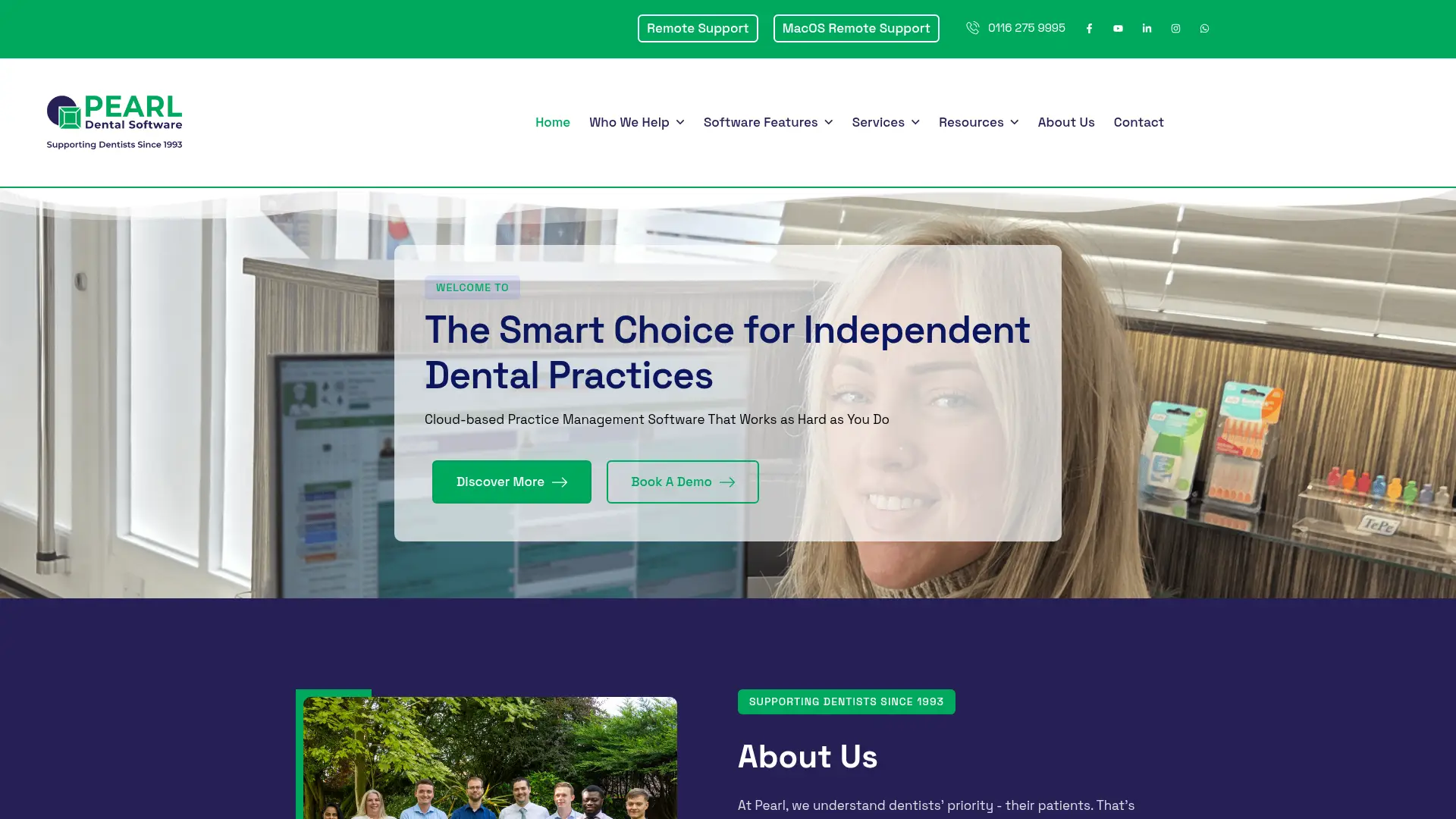 Screenshot of the Pearl homepage as it appeared on 2026-08-01